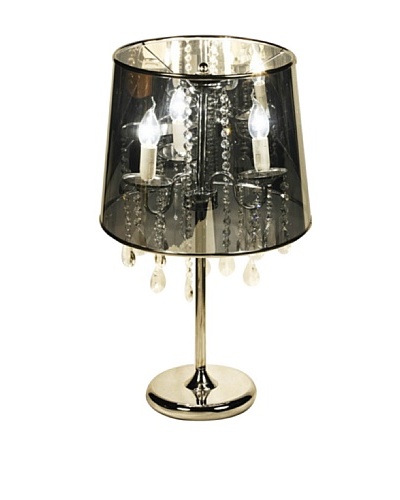 100 Essentials Cabaret Table Lamp, Silver