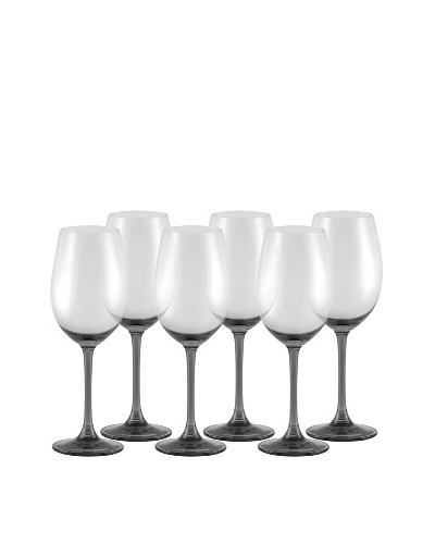 10 Strawberry Street Set of (6)  11.75-Oz. Love Wine Glasses