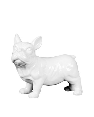 Ceramic Dog, White