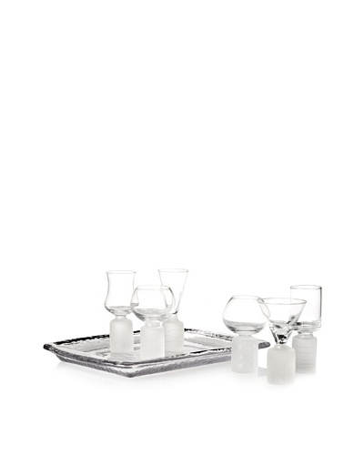 New Age 7-Piece Cordial Set with Tray