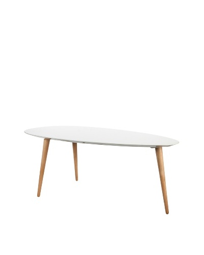 Small Egg Table, White