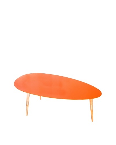 Large Egg Table, Orange