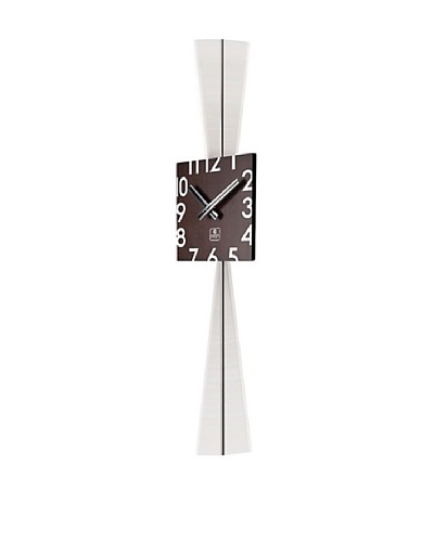 Wooden Square Pendulum Wall Clock, 28.5
