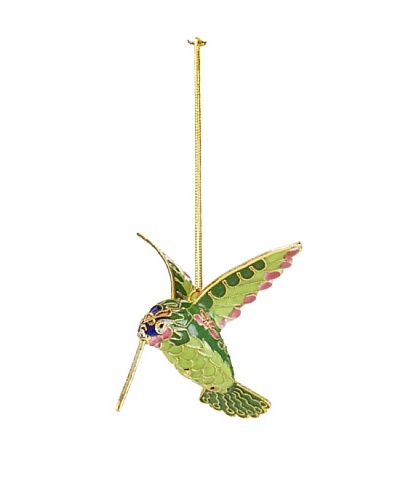 Cloisonné Hummingbird Ornament