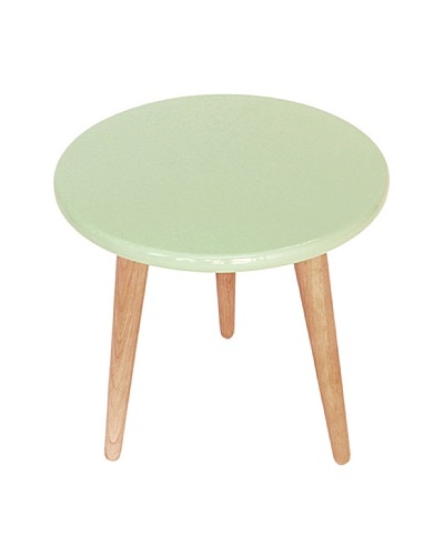 Lacquer Stools, Mint Green