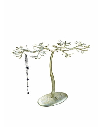 Antique Silver Jewelry Tree