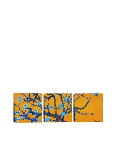 Almond Blossom by Vincent Van Gogh (Panoramic), Orange, 48″ x 16″As You See
