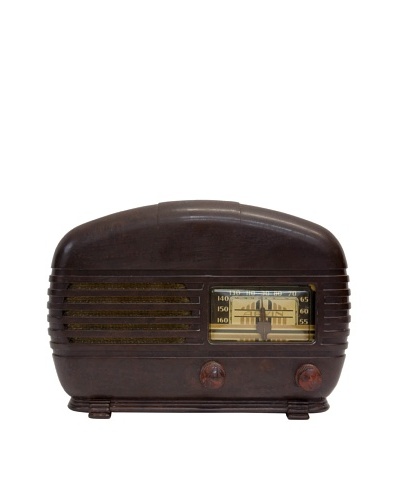 Vintage Arvin Radio, Brown, 7x11x8