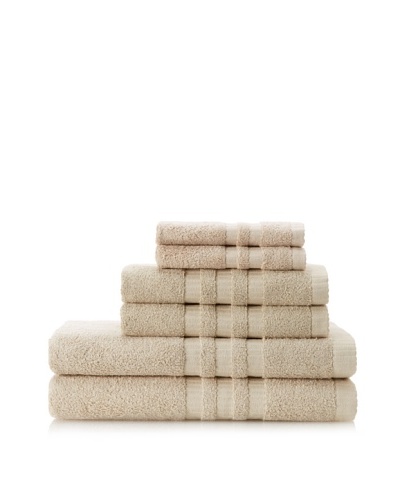Terry Towels 6-Piece Towel Set, Taupe