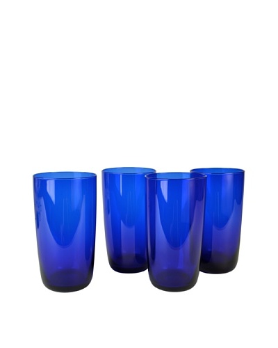 Set of 4 Midnight Blue 17-Oz. Hi-Ball Glasses