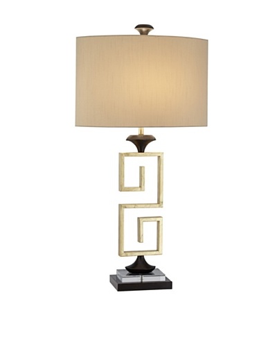 Silver Screen Table Lamp - Gold