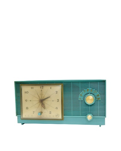 Vintage RCA Victor Radio, Aqua