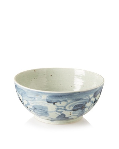Soft Blue Floral Bowl