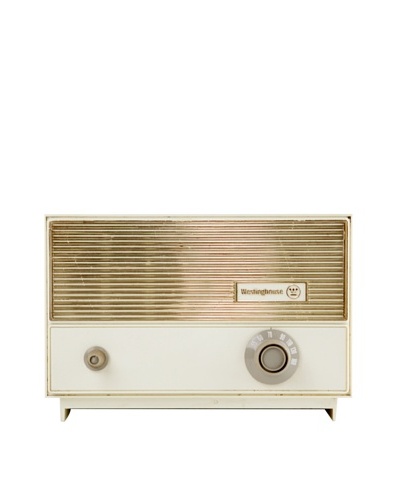 Vintage Westinghouse Radio, Cream