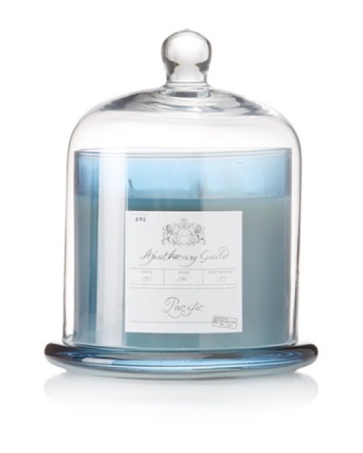 Apothecary Guild Candle Jar with Glass Dome, Pacific, Large