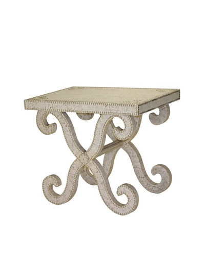 Lisbon Accent Table, WhiteAs You See