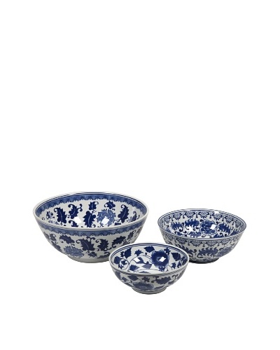 Set of 3 Tollmache Ceramic Bowls