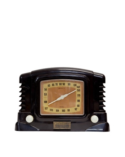 Vintage Radio Shack Radio, Dark Brown