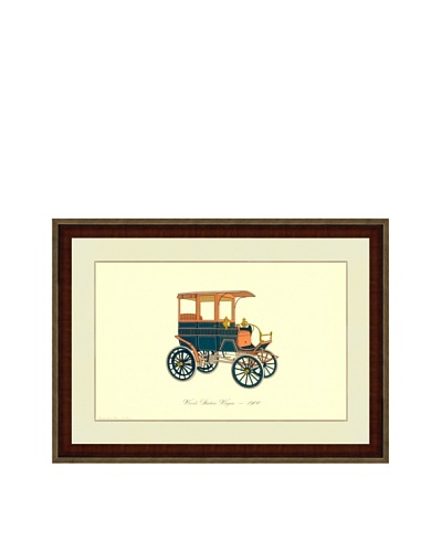 1900 Wood Station Wagon Print (1965)