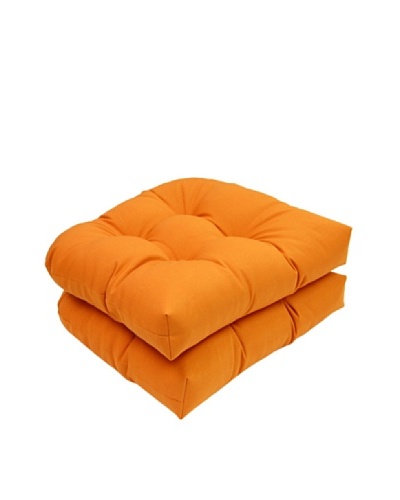 Solid Set of 2 Cushions