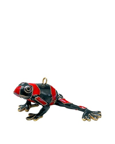 Cloisonné Dart Frog Ornament