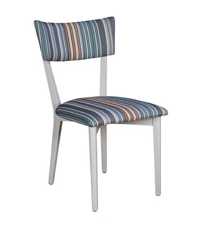 Armless Dining Chair, White