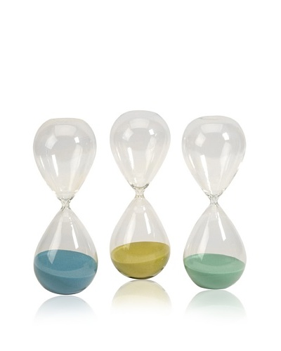 Set of 3 Paroles Large Hourglasses
