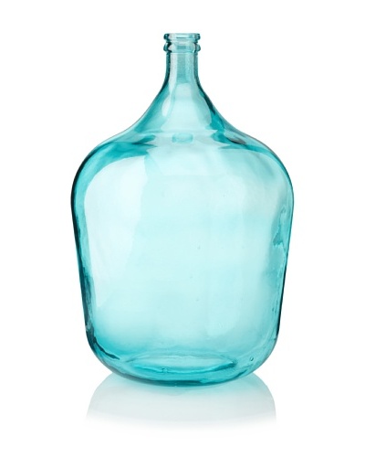 Glass 21 Vase, Teal