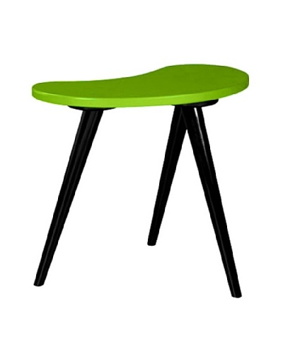 Small Curve Side Table, Green
