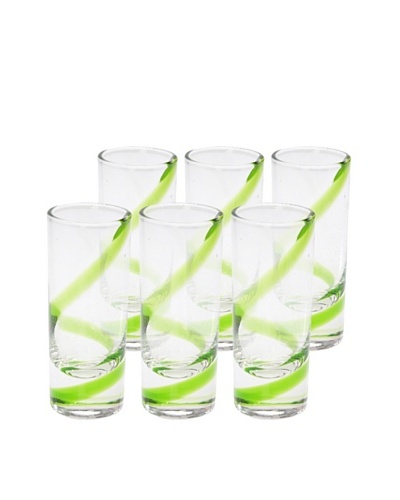 Set of 6 Playa Shot Glasses