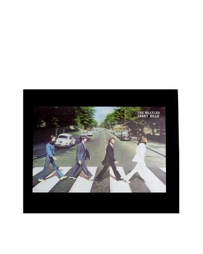 The Beatles Abbey Road Framed 3-D Hologram PosterAs You See