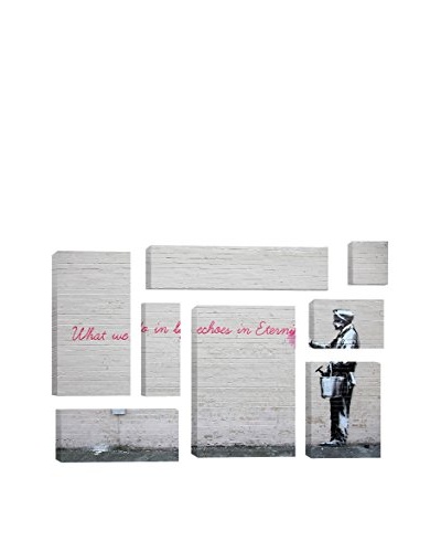 Banksy What We Do In Life Echoes In Eternity 8-Piece Giclée On Canvas