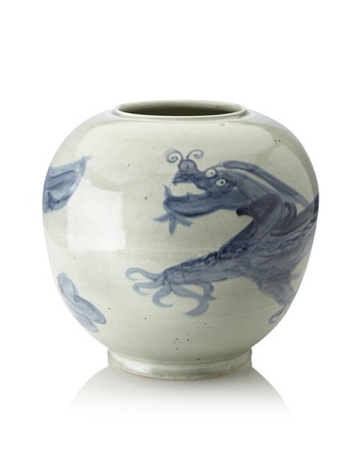 Soft Blue/Celadon Dragon Jar