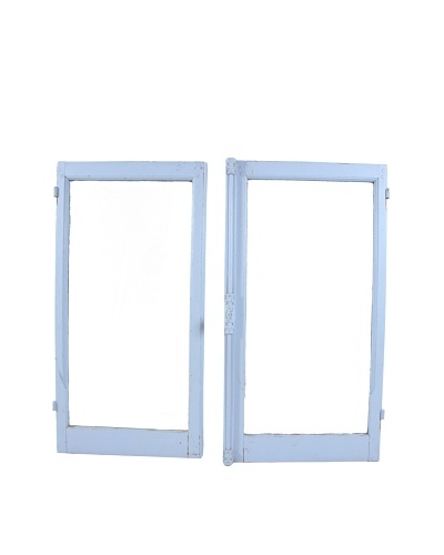 Pair of French Windows, Blue