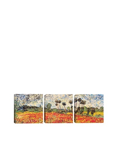 Field of Poppies by Vincent Van Gogh (Panoramic), 48″ x 16″As You See