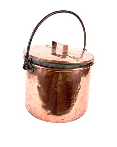 Vintage 19th Century Copper Pot