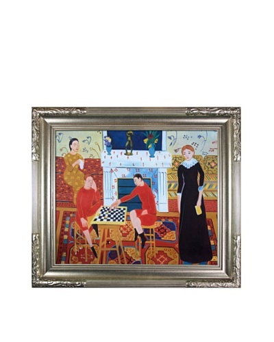 The Artist's Family Framed Reproduction Oil Painting by Henri Matisse