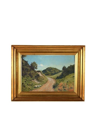 Landscape, 1947 Framed Artwork