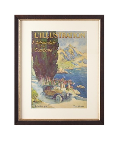 Original French L'Illustration Magazine Cover by Tamossa, 1924As You See