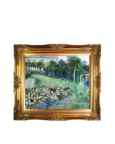 Vincent Van Gogh Daubigny's Garden Framed Oil Painting