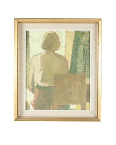 1951 Composition Framed Artwork