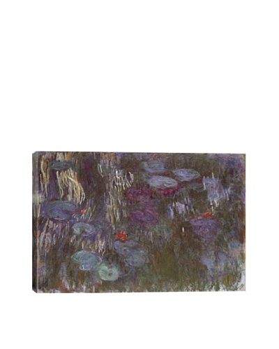 Claude Monet's Water Lilies Up Close Giclée Canvas Print