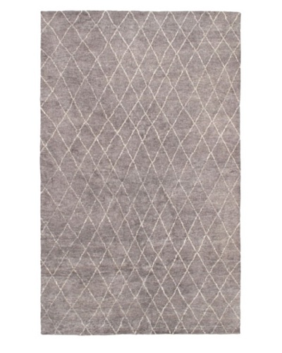 Hand-Knotted Marrakech Rug, Gray, 7'1 x 11' 6