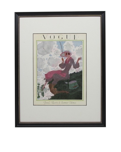 Original Vogue Cover from 1923 by Pierre Brissaud