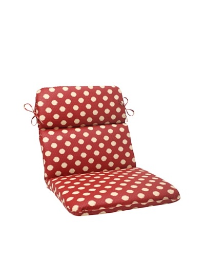 Waverly Sun-n-Shade Solar Spot Henna Chair Cushion [Red/Tan]