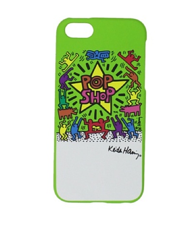 Keith Haring Collection Bezel Case for iPhone 5 with Earphones POP SHOP/Green