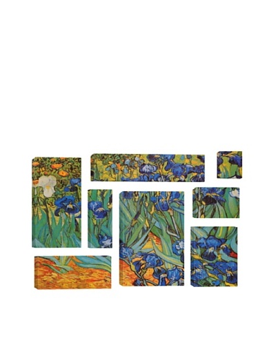 Vincent Van Gogh Irises 8-Piece Giclée Canvas Print