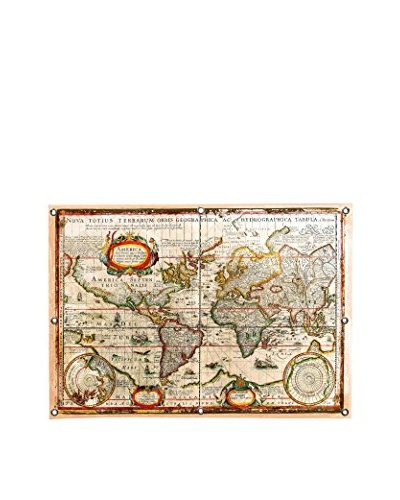 Vintage-Inspired Map by Maximilian San Canvas Print
