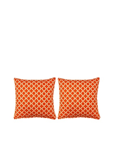 Set of 2 Hockley Pillows [Mandarin]