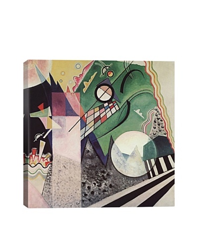 Wassily Kandinsky's Green Composition Giclée Canvas Print
